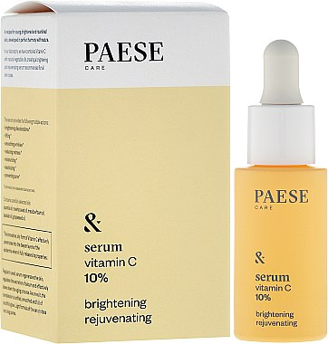 Sérum éclaircissant et rajeunissant à la vitamine C pour visage - Paese Vitamin C Brightening Rejuvenating Serum