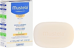 Savon Surgras au cold cream pour visage et corps Mustela Surgras Au Cold Gentle Soap With Cold Cream