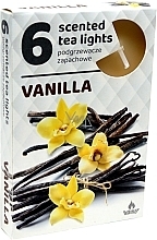 Teelichter Vanille 6 St. Admit Scented Tea Light Vanilla