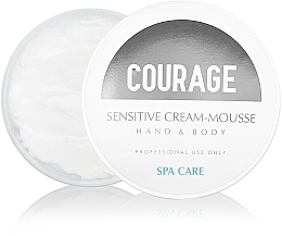 Crème-mousse à l'huile d'amande douce pour mains et corps Courage Soft Body Creame