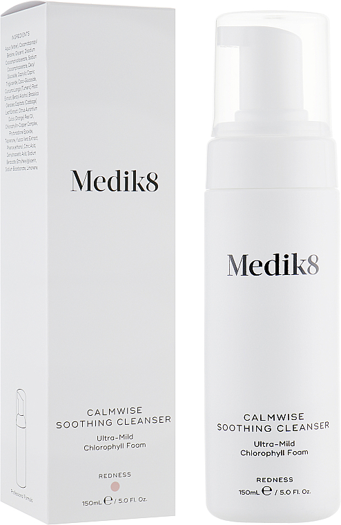 Mousse nettoyante à l'extrait de curcuma pour visage - Medik8 Calmwise Soothing Cleanser