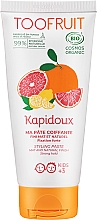 Pâte coiffante, Pamplemousse et citron TOOFRUIT Kapidoux Grapefruit Lemon Styling Paste