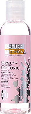 Verjüngendes Gesichtstonikum mit Ginseng- und Akai-Extrakt und Hyaluronsäure - Natura Estonica Ginseng & Acai Face Tonic