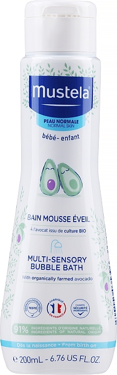 Bain moussant éveil - Mustela Bebe Multi-Sensory Bubble Bath