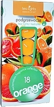 Teelichter Orange 18 St. Admit Tea Light Essences Of Life Candles Orange