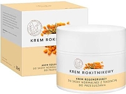 Crème régénérante à l'argousier pour visage Ziololek Sea Buckthorn Regenerating Face Cream