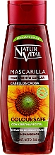 Masque à l'extrait de henné pour cheveux Natur Vital Coloursafe Henna Hair Mask Mahogony Hair