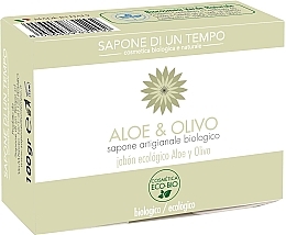 Savon bio, Aloe vera et Olive Sapone Di Un Tempo Organic Soap Aloe And Olive