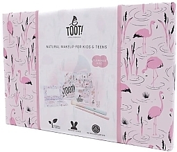 Toot! Flamingo Kiss Natural Makeup Box Set Make-up Set 6 St.