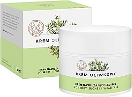 Crème hydratante et apaisante à l'olive pour visage Ziololek Olive Moisturizing and Soothing Face Cream