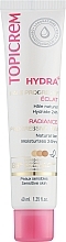 Crème auto-bronzante progressive pour visage et cou Topicrem Hydra+ Radiance Progressive Tan