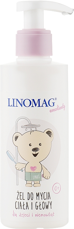 Gel douche et shampooing au panthénol - Linomag