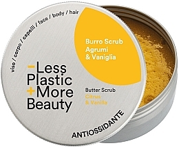 Gommage antioxydante, Agrumes et Vanille Sapone Di Un Tempo Butter Scrub Citrus & Vanilla Antioxidant