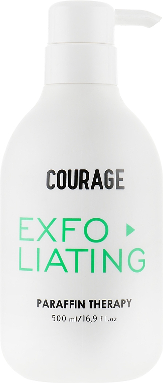 Gel exfoliant à l'huile de ricin et glycérine pour corps - Courage Exfoliaiting Paraffin Therapy