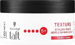 Pâte coiffante Taft Styling Paste Gentle On Hair & Scalp