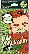 Patchs purifiants pour le nez Look At Me Hemp Seed Men’s Nose Pore Strips