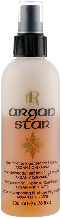 Après-shampooing en spray à la kératine pour cheveux - RR Line Argan Star Spray