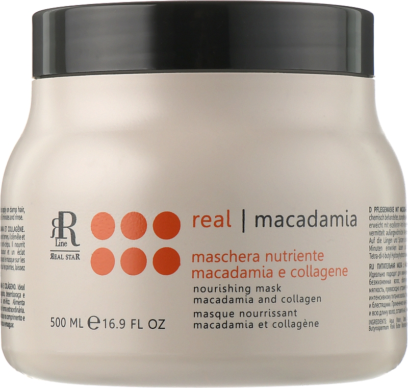 Masque à l'huile de macadamia pour cheveux - RR Line Macadamia Star