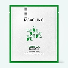 Masque tissu à l'extrait de centella asiatica pour visage MAXCLINIC Centella Calming Mask