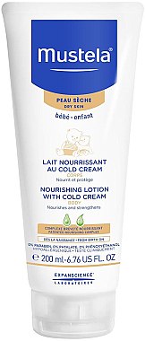 Lait au cold cream pour corps - Mustela Bebe Nourishing Lotion with Cold Cream