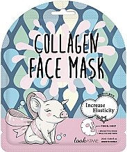 Masque tissu au collagène pour visage Look At Me Collagen Face Mask