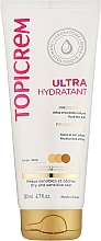 Lait hydratant autobronzant pour peaux sèches et sensibles Topicrem Ultra-Moisturizing Progressive Tan