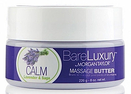 Fuß- und Handmassageöl mit mit Lavendel und Salbei Morgan Taylor Bare Luxury Calm Lavender & Sage Massage Butter