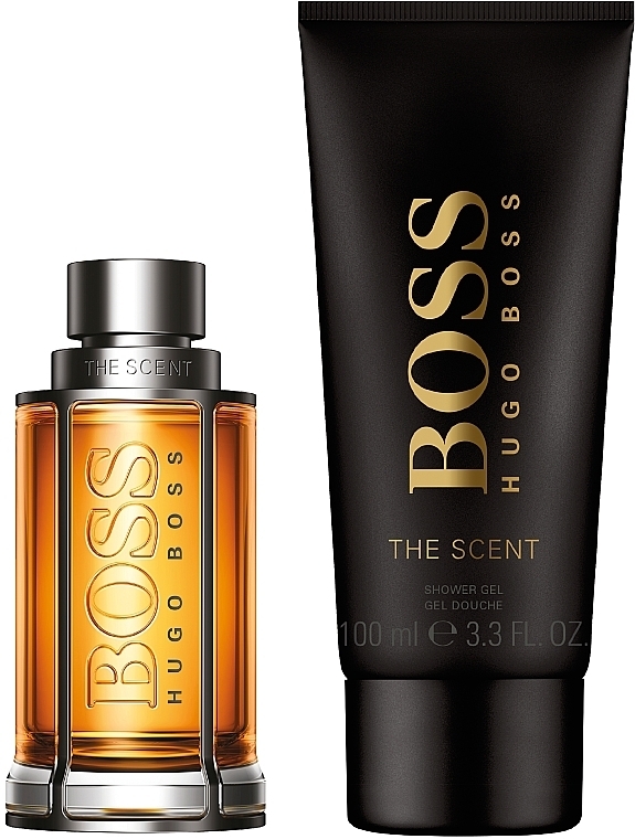 BOSS The Scent - Coffret (eau de toilette/50ml + gel douche/100ml)