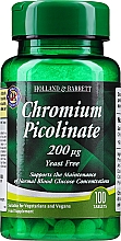 Complément alimentaire Picolinate de chrome, 200 mcg Holland & Barrett Chromium Picolinate