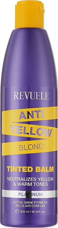 Бальзам для волос с анти-желтым эффектом - Revuele Anti Yellow Tinted Balm