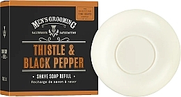 Мыло для бритья Scottish Fine Soaps Thistle & Black Pepper Shave Soap Refill