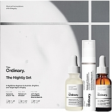 The Ordinary The Nightly Set (f/ser/30ml + f/emulsion/15ml + f/oil/30ml) Набор