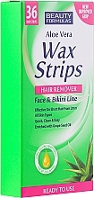 Μίνι αποτριχωτικές ταινίες κεριού Beauty Formulas Wax Strips Face & Bikini Line