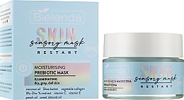 Увлажняющая пребиотическая маска для лица, придающая сияние Bielenda Skin Restart Sensory Moisturizing Prebiotic Mask