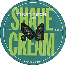 Τζελ ξυρίσματος Men Rock London Sicilian Lime Shave Cream