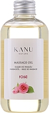 Λάδι μασάζ με άρωμα τριανταφύλλου Kanu Nature Rose Massage Oil