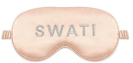 Маска для сна, розовая Swati Rose Silk Sleeping Mask