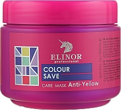 Μάσκα για κρύες αποχρώσεις μαλλιών Elinor Anti-Yellow Care Mask