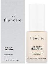 Сыворотка для лица с гиалуроновой кислотой Flanerie Vivifying Face Serum