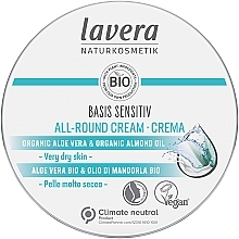 Κρέμα Lavera Basis Sensitiv All-Round Cream Aloe Vera & Almond Oil