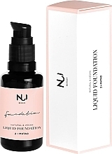 NUI Cosmetics Natural Liquid Foundation Υγρό μέικ απ