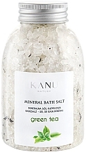 Μεταλλικά άλατα μπάνιου με πράσινο τσάι Kanu Nature Mineral Green Tea Bath Salt