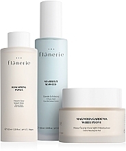 Набор Flanerie Set Night Spa At Home Routine (f/cr/45ml + f/gel/100ml + f/mask/100ml)