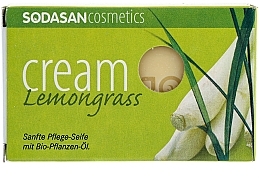 Σαπούνι προσώπου με λεμονόχορτο Sodasan Cream Lemongrass Soap