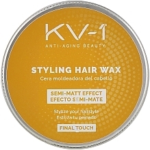 Матовый воск для укладки волос KV-1 Final Touch Styling Hair Wax