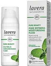 Ενυδατικό fluid προσώπου Lavera Pure Beauty Pore Refining Moisturising Fluid