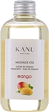 Λάδι για μασάζ με άρωμα μάνγκο Kanu Nature Mango Massage Oil