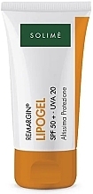 Αντηλιακό τζελ SPF 50 Solime Remargin Lipogel SPF 50