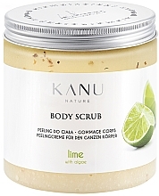 Απολέπιση σώματος με λάιμ Kanu Nature Lime Body Scrub