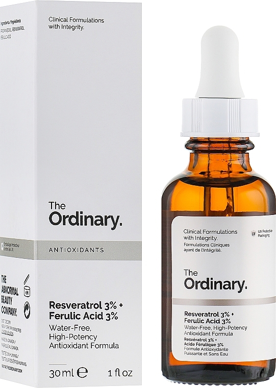 The Ordinary Resveratrol 3% + Ferulic Acid 3% - Сыворотка с ресвератролом 3% + с феруловой кислотой 3%